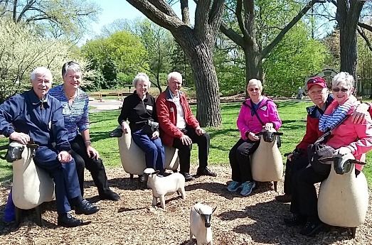 At the Missouri Botanical Garden